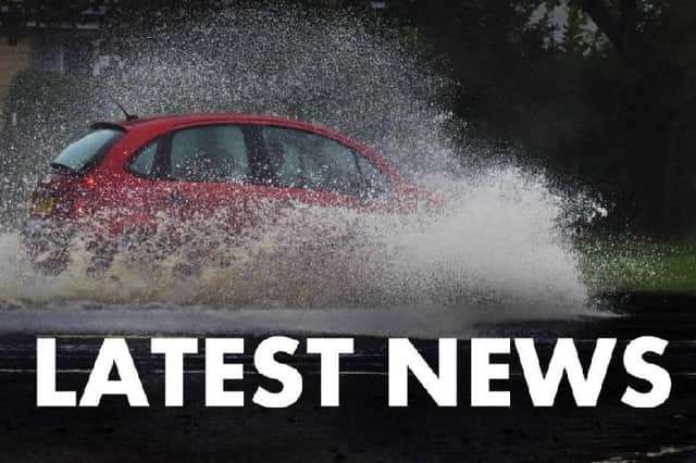 Storm Franklin brings flooding and fallen trees affecting Lincolnshire roads.