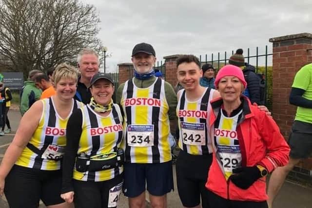 The runners at Stamford.