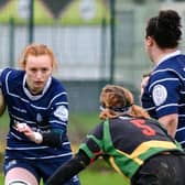 Lincoln Ladies v Boston Rugby Club Ladies. Photo: Wayne Lagden