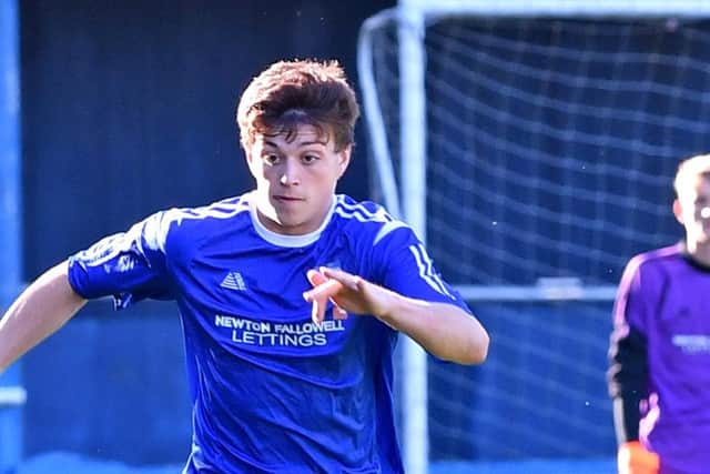 Corey Cunliffe netted for Skegness.