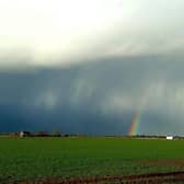 This picture of the arrival of Storm Eunice was captured by Rob Bonsor, of  East Anglian Storm Chasers.