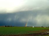 This picture of the arrival of Storm Eunice was captured by Rob Bonsor, of  East Anglian Storm Chasers.