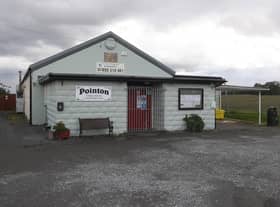 Pointon Village Hall - one of the polling station locations for the by-election in Aveland ward. EMN-201210-123428001