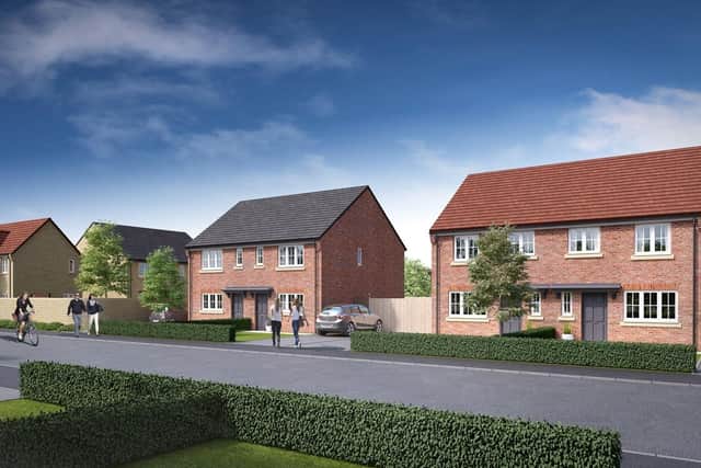 Two, three and four bedroom family homes will be created in the 270-property development by Keepmoat Homes on the outskirts of Sleaford. EMN-220222-164831001