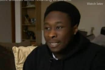 Yxl Ayo is continuing his medical studies at home in Skegness.