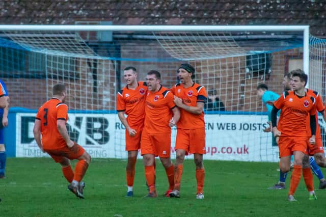 Skegness Town are among the sides pushing for a final spot. Photo: Craig Harrison