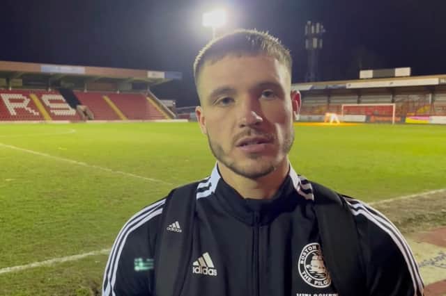 Brad Abbott is back at Boston United.