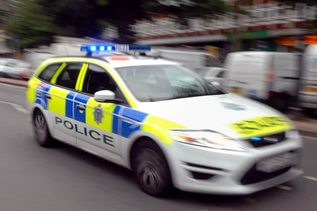 Police Car / Incident Stock Pic (Pic by Jon Rigby) SUS-170506-173459001