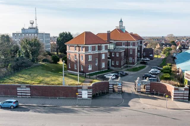 Skegness Town Hall has been put on the market for offers around £600k. Photo: Lambert Smith Hampton