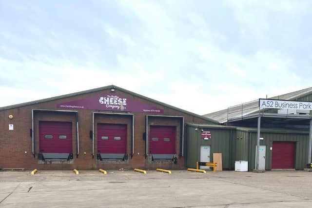 The new Chuckling Cheese warehouse.