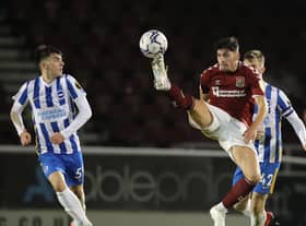 Scott Pollock in action for Northampton Town. Photo: Getty Images