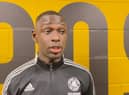 Boston United debutant Ntumba Massanka.