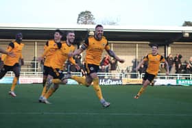 Boston United 3 Kettering Town 2. Photo: By Oliver Atkin