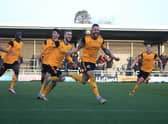 Boston United 3 Kettering Town 2. Photo: By Oliver Atkin
