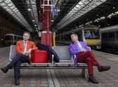Transport Secretary, Grant Shapps is treated to a colourful Michael Portillo waxing lyrical about Britain’s Great Railway towns and cities as he announces that the public will be able to vote on their choice for the home of Great British Railways. EMN-220103-151216001