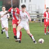 Michael Harness scored for Horncastle.