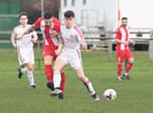 Michael Harness scored for Horncastle.