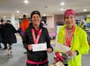 Paula Downing and Felicity Berry.