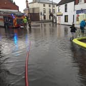 Flooding in Kirton in 2016.