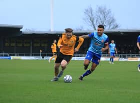 Boston United will not travel to Alfreton tonight. Photo: Oliver Atkin