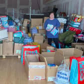 Donations of supplies and offers for help have been flooding in to Community Support Group's collections unit at Boston Shopping Park.