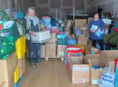 Donations of supplies and offers for help have been flooding in to Community Support Group's collections unit at Boston Shopping Park.