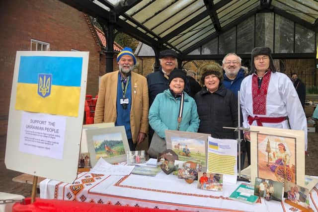 Saturday's stall in the market place