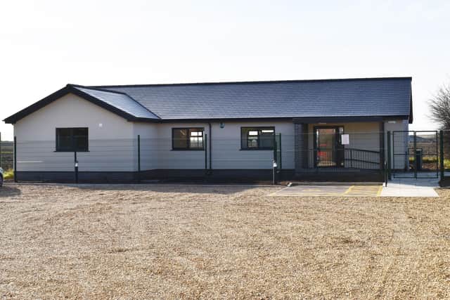 The new hall, which is open for community use in Fishtoft.
