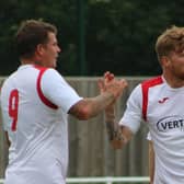 Gary King and Conor Marshall netted in the recent victory over Heather St John's. Photo: Oliver Atkin