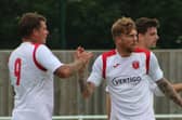 Gary King and Conor Marshall netted in the recent victory over Heather St John's. Photo: Oliver Atkin