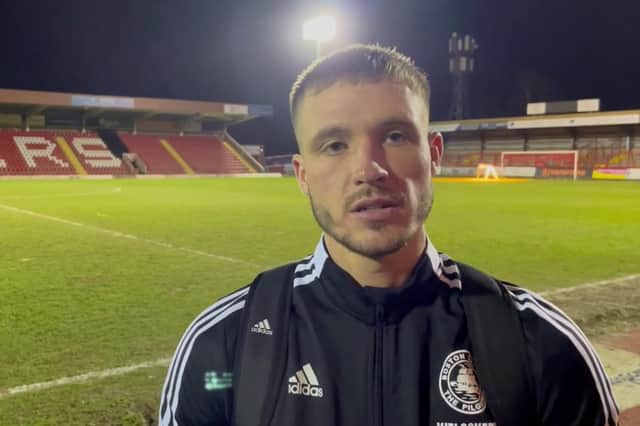 Brad Abbott returned last week.