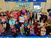 Amethyst Class at Winchelsea School, Ruskington on World Book Day. EMN-220403-093818001
