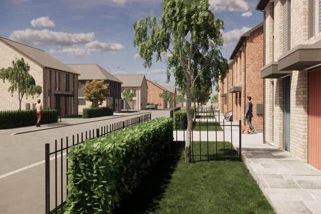 An artist's impression of the development.