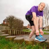 Simon Greenfield is running an ultramarathon in memory of his mum. EMN-220803-162800001
