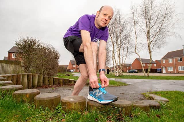 Simon Greenfield is running an ultramarathon in memory of his mum. EMN-220803-162800001