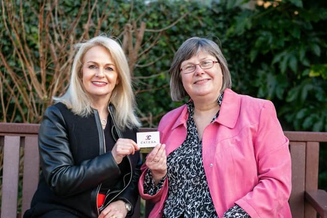 Claire Bicknell (left) and Sally Hurst. (Image courtesy of Argeg Media (Mark Mason Photography)