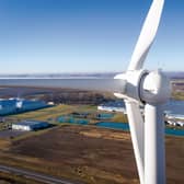A wind farm that powers one of Whirlpool’s factories in the US. EMN-220803-094547001