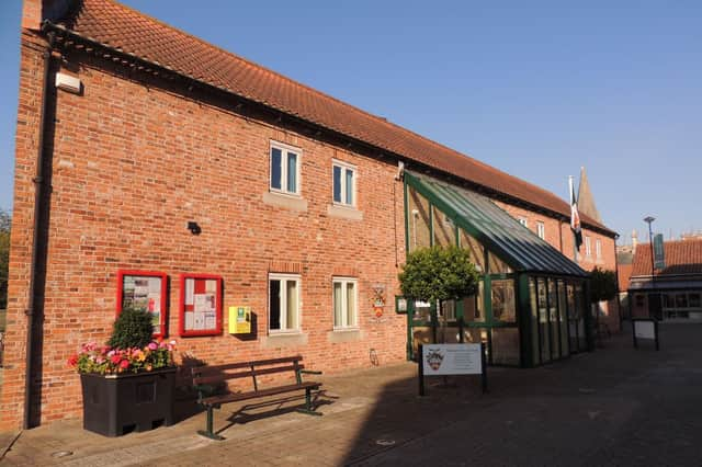 Sleaford Town Hall - the venue for meetings of the Sleaford and Grantham Macular Support Group.