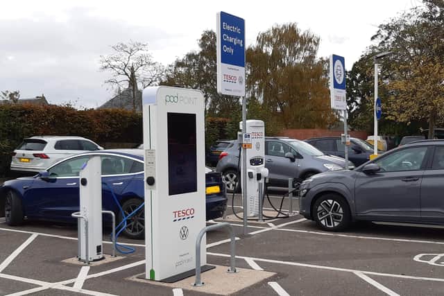 South Holland, North Kesteven and West Lindsey are all in the bottom 20 per cent of authority areas in terms of numbers of EV charge points per 100,000 population. EMN-221103-135549001