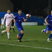 Trinity beat Boston United to reach the Senior Cup final. Photo: Oliver Atkin