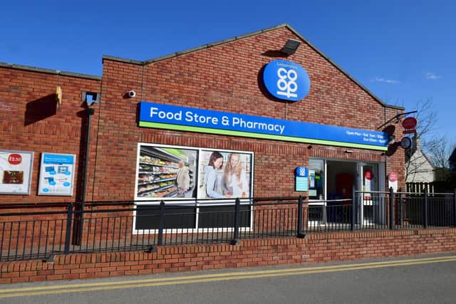 Ruskington Co-op had to remain closed on Monday after a cash machine riad. EMN-220314-153926001