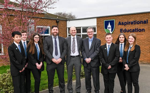 Louth Academy celebrate their Good Ofsted.
7th March 2022
Photo by Jon Corken EMN-220315-103500001