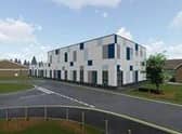 An impressions of how the finished theatres will look at Grantham Hospital. EMN-220316-154423001