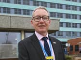 CEO of United Lincolnshhire Hospitals, Andrew Morgan. Pictured at Boston Hospital. EMN-210322-112102005