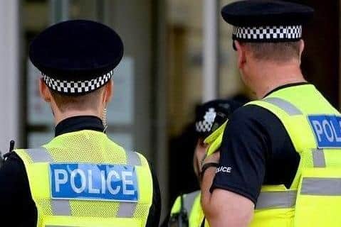 Police are appealing for information about an attempted robbery outside a bank in Boston's Market Place.