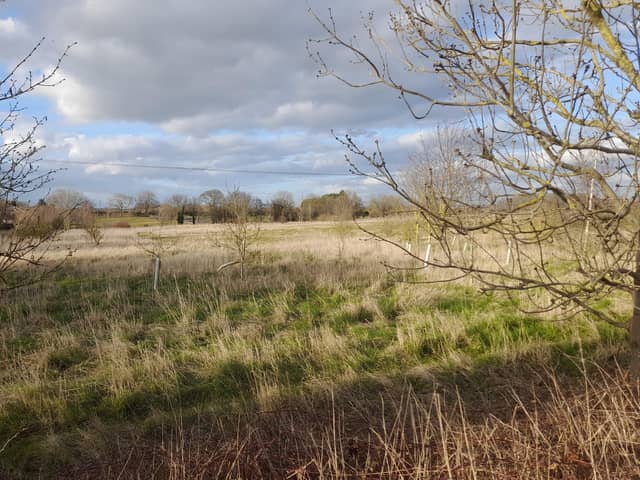 Land off Moor Lane, Leasingham, potentially earmarked for up to 78 new homes, according to the Central Lincolnshire Local Plan. EMN-220321-151424001
