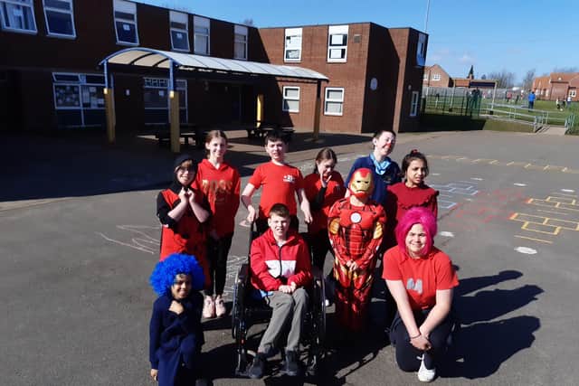 St Lawrence school comic relief EMN-220318-134500001