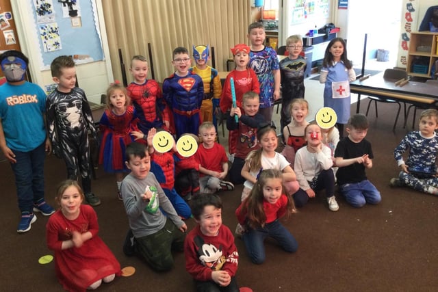 Year one pupils at the Richmond School in Skegness.