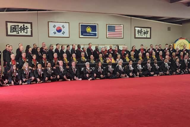 The 4th degree martial artists in Texas.