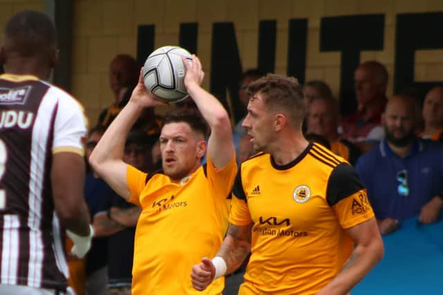 Matt Tootle (left) is injured, but teammate Joe Leesley could be a defensive option. Photo: Oliver Atkin